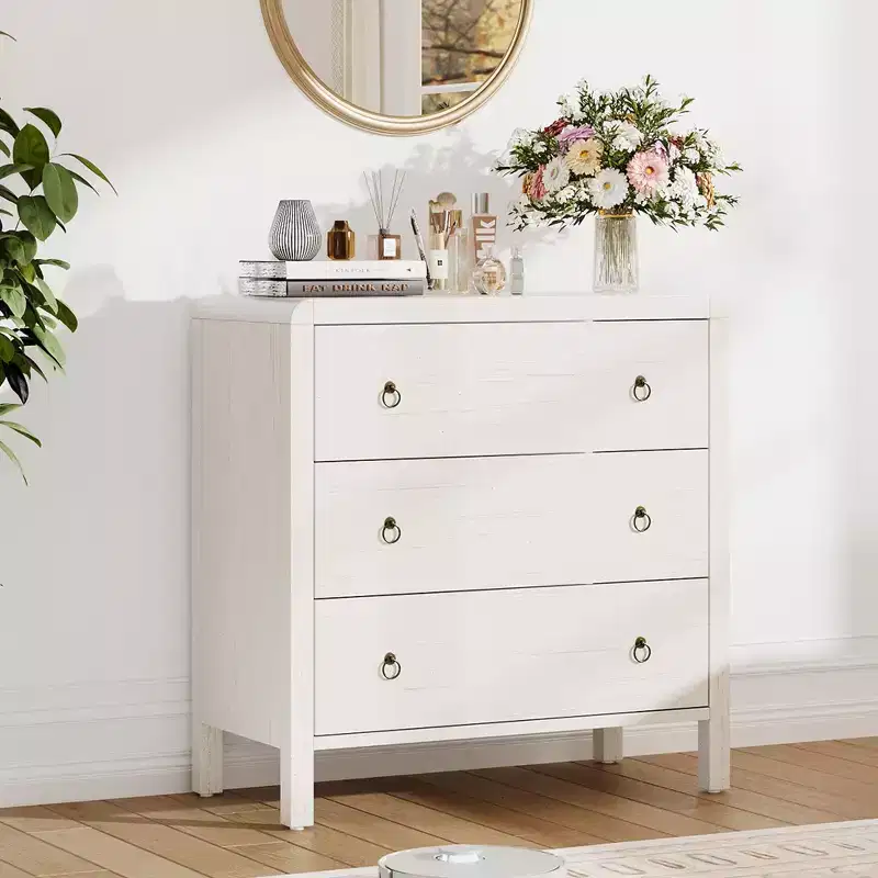 COZONY Multi-Drawer Dresser, Tall Chest Storage Cabinet with Metal Handles, Freestanding Organizer for Bedroom, Living Room, Entryway