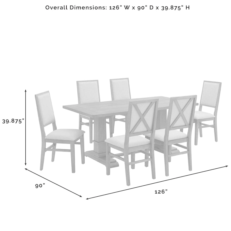 Crosley Joanna 7Pc Dining Set