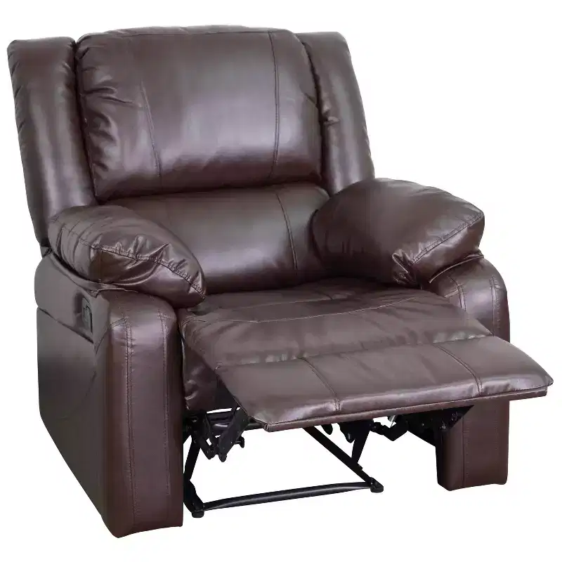 Emma and Oliver Recliner with Bustle Back and Padded Arms