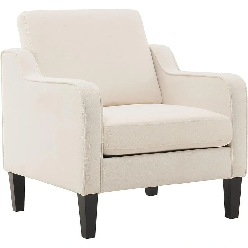 Mid-Century Modern Accent Chair, Single Seat – Multi-Color Options