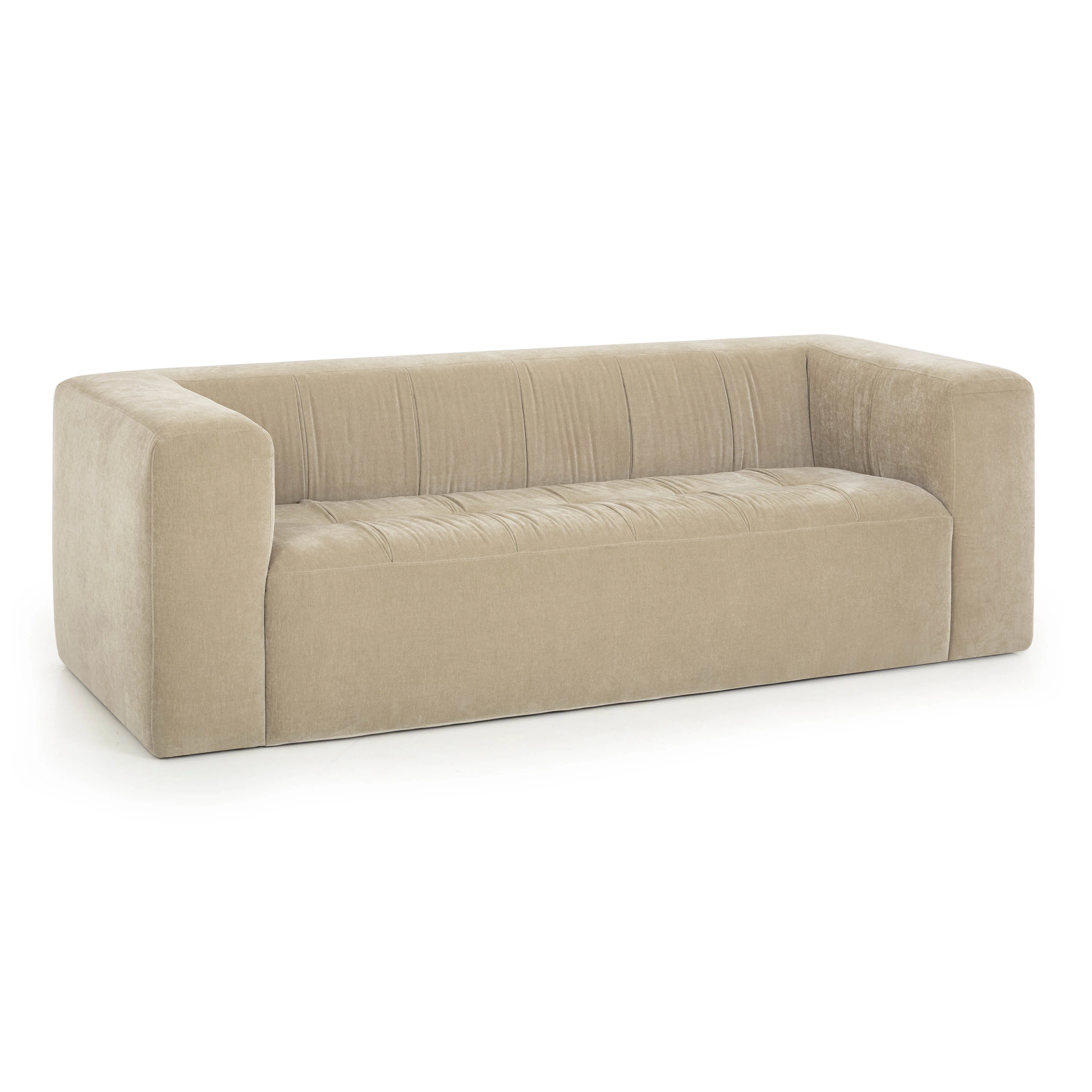 Brushed Brass Stainless Steel Olive Green Velvet Accent Chair