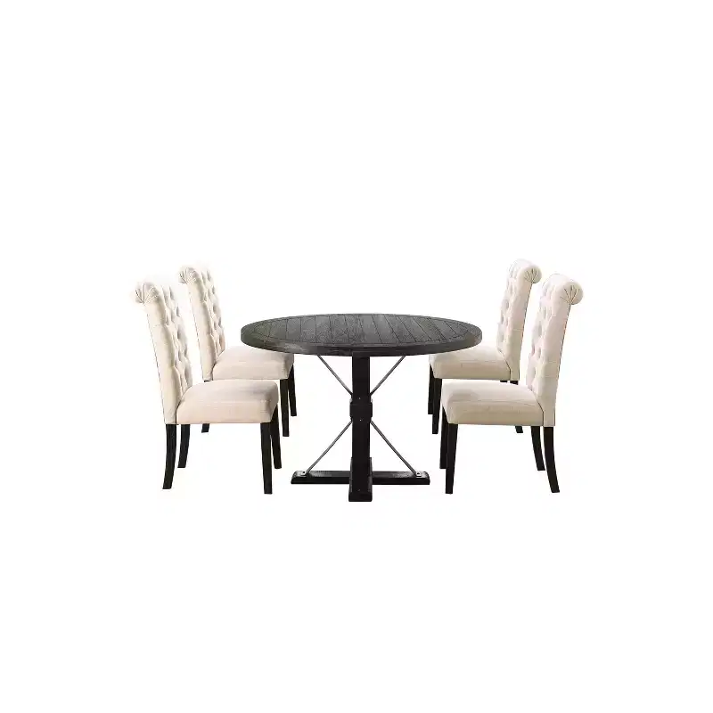 5pc Hedgeburn Round Dining Set - HOMES: Inside + Out