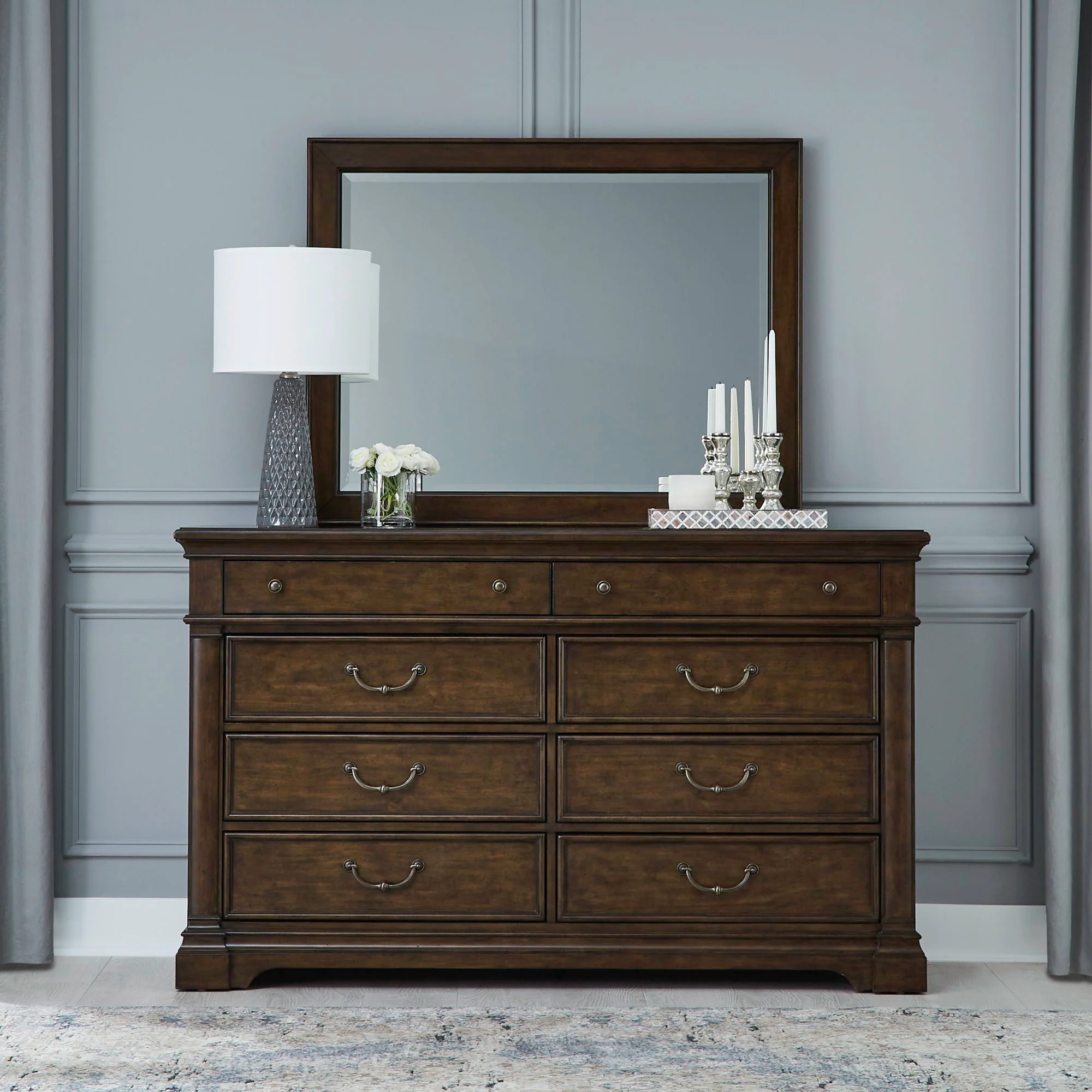 Dresser & Mirror - Satin Cherry — In a world of fleeting trends