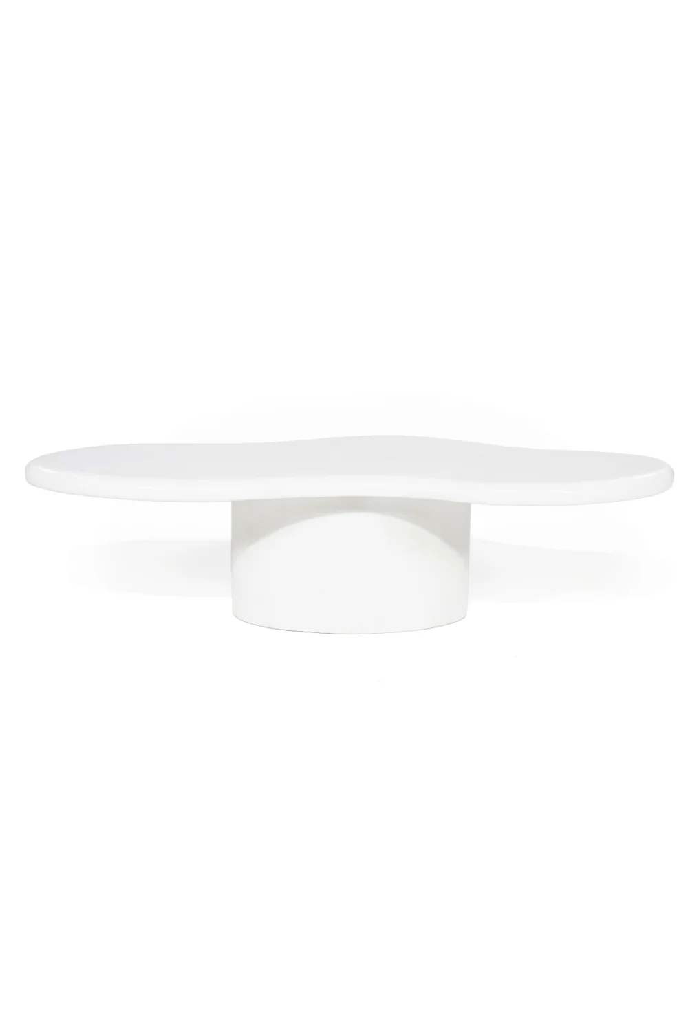 White Organic Coffee Table