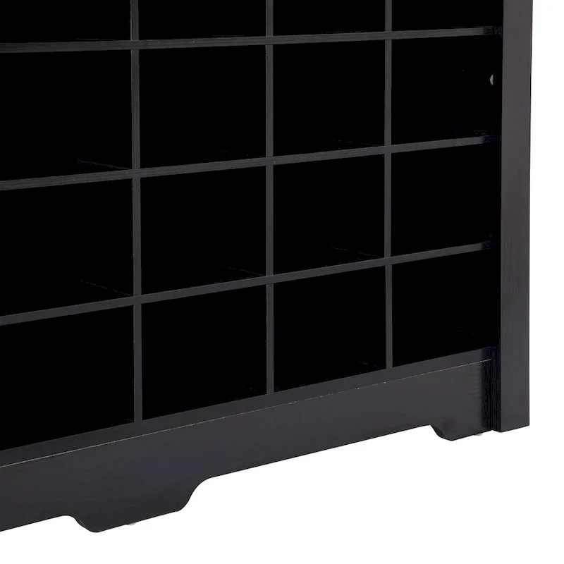 24-Cubby Shoe Storage Console