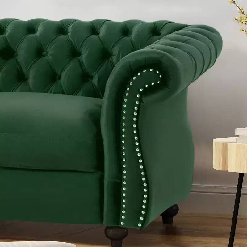 Somerville Traditional Chesterfield Loveseat - Christopher Knight Home