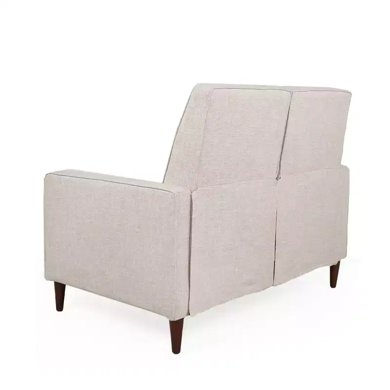 Christopher Knight Home Denison Upholstered Tufted Loveseat Pushback Recliner
