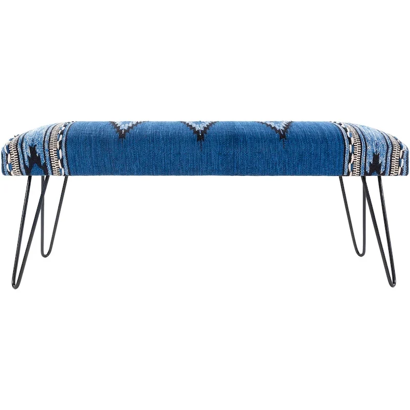 Avril Modern Southwestern Upholstered Bench