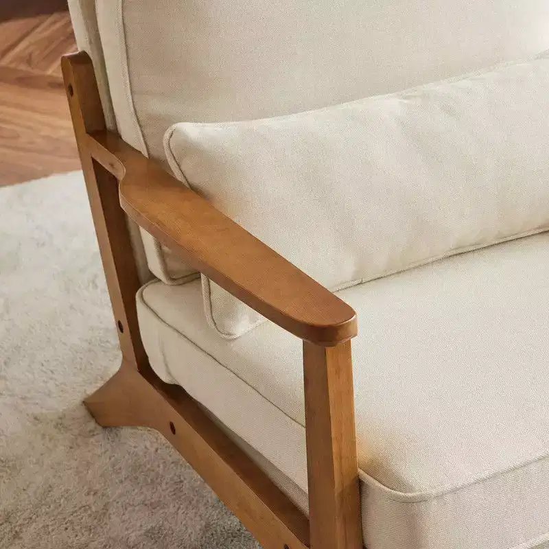 Karl Home Upholstered Single Lounge Chair Accent Chair