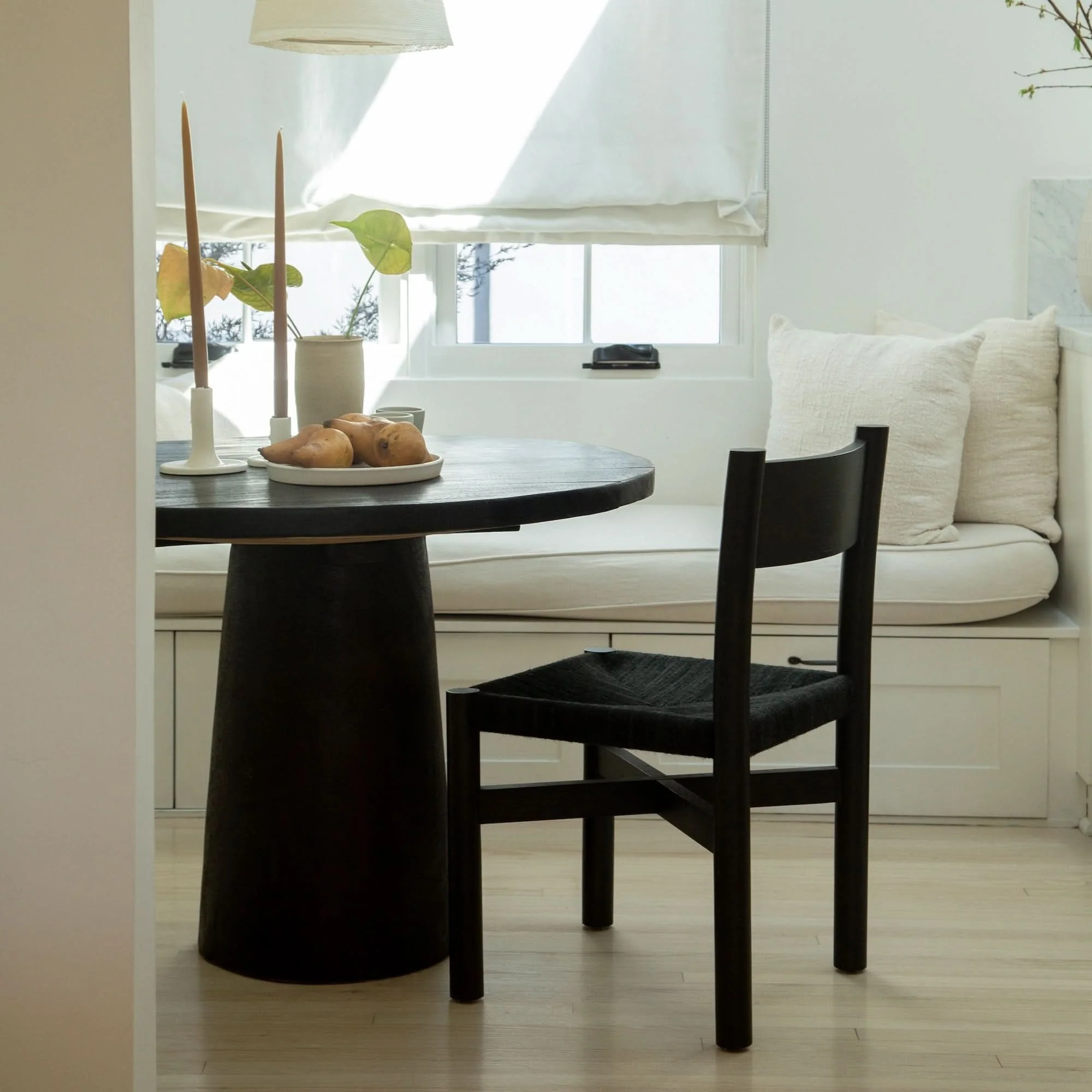 Dining Chair - Black - The Dining Chair in designed for beauty and comfort, was inspired by the chairs found throughout countryside homes and...