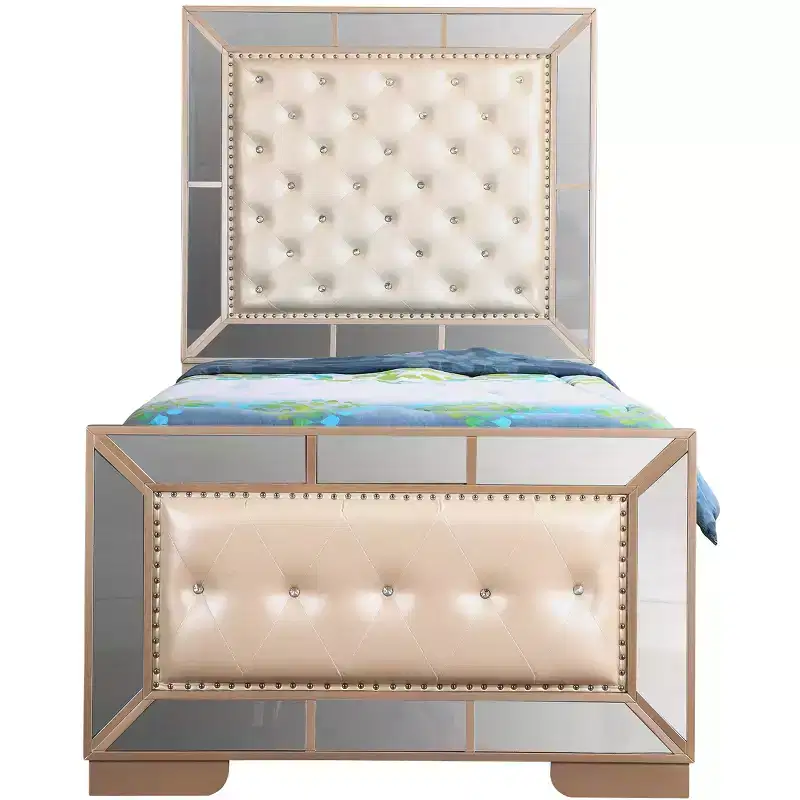 Passion Furniture Hollywood Hills Twin Panel Beds