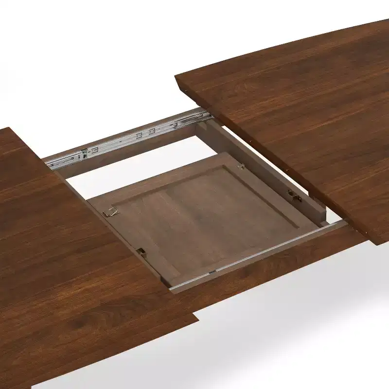 Tierney 66-84 inch x 40 inch Rectangle Mid-Century Modern Extendable Dining Table
