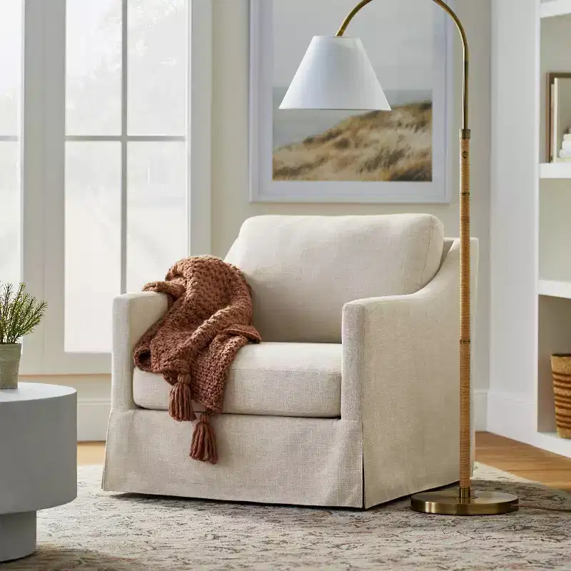 Upholstered Swivel Chair
