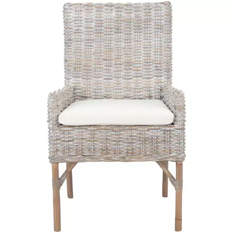 Nancy Rattan Accent Chair W/ Cushion - ACH6518