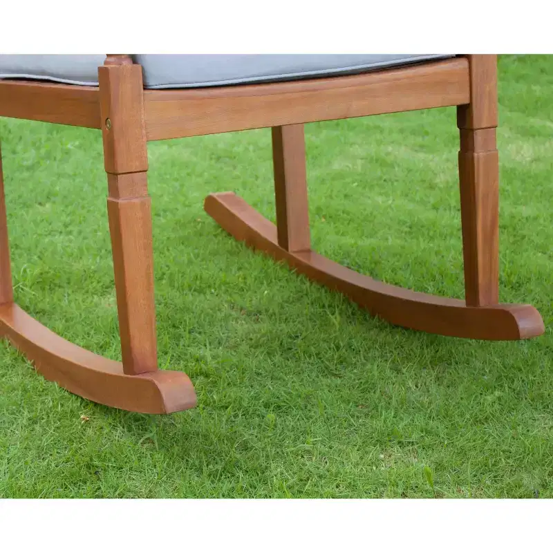 Nantucket Rocking Chair with Gray Cushion - Merry Products