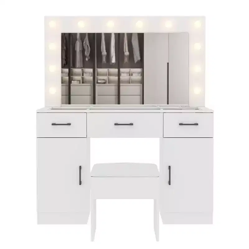 White Dressing Table Set