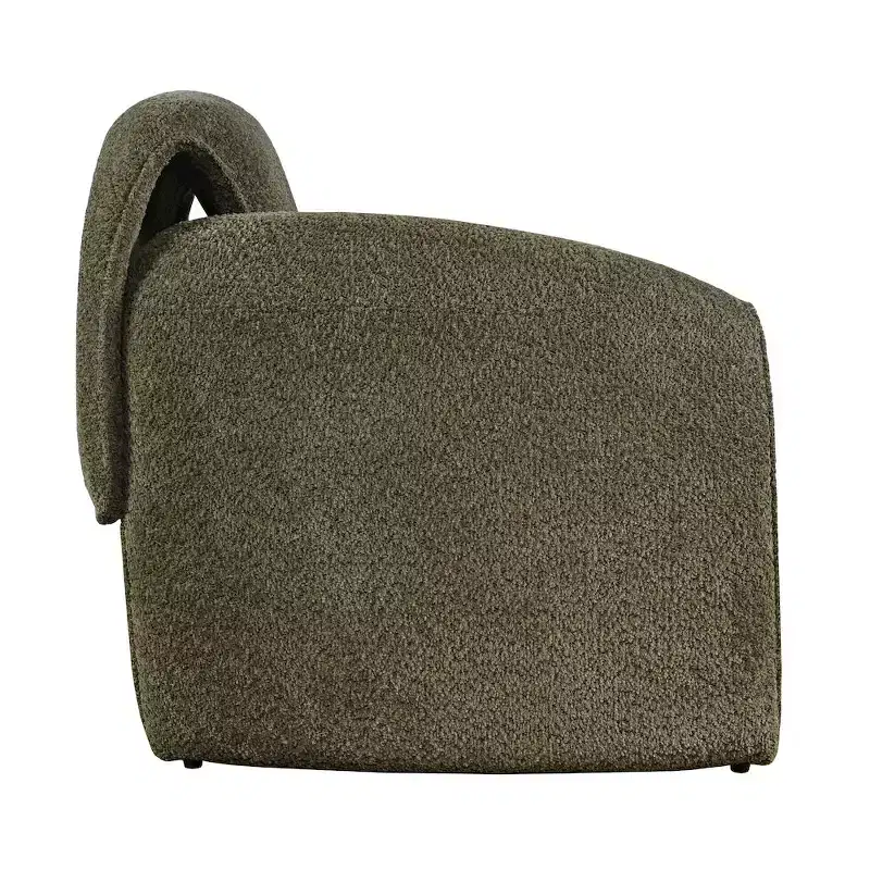 Jofran,Dolce Mid-Century Modern Bent Angle Upholstered Accent Chair