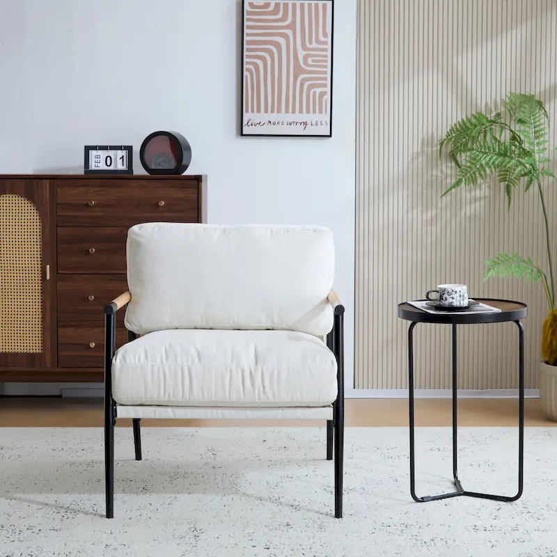 Varsts Modern Upholstered Accent Chair with Wood Frame, Emerald by Christopher Knight Home