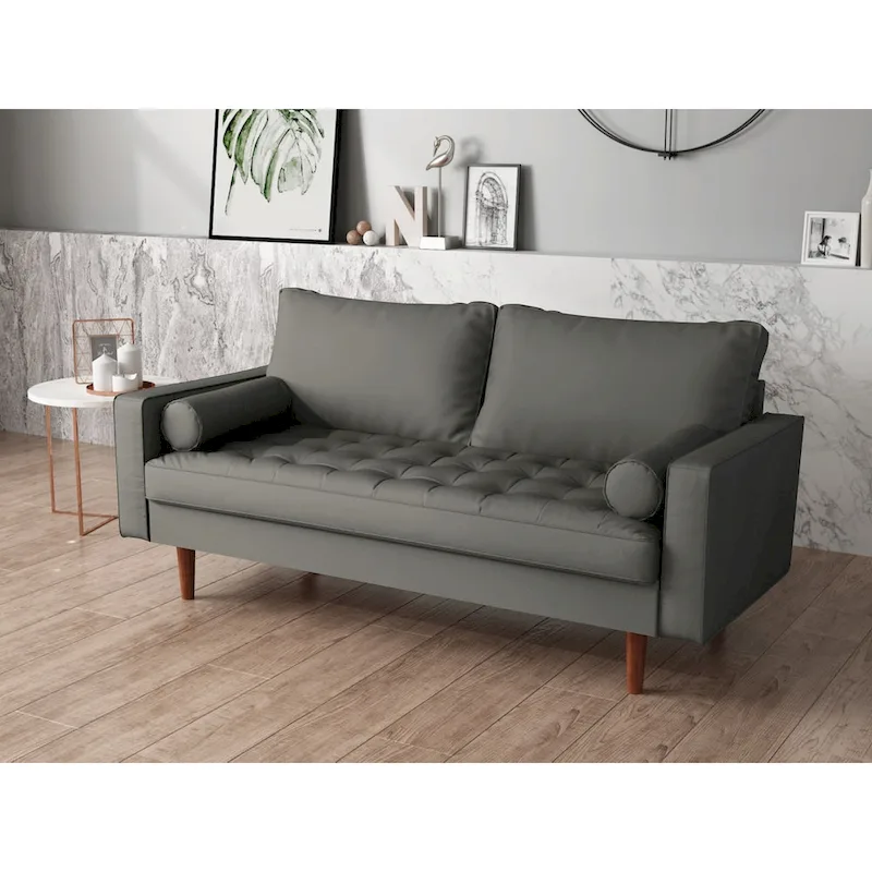 US Pride Lopez Mid-century Loveseat
