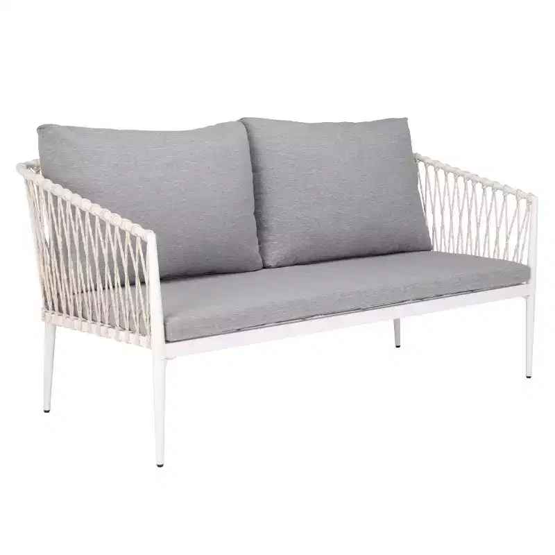 Dante Rope Patio Loveseat - SEI
