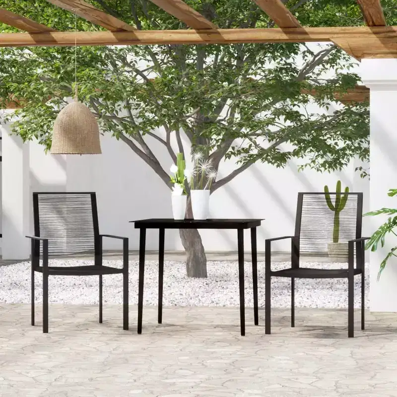 vidaXL Patio Dining Set Furniture Table Length