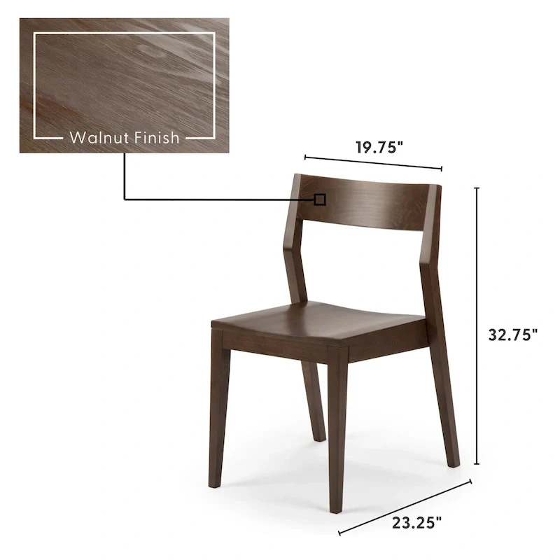 Modern Solid Wood Dining Chair