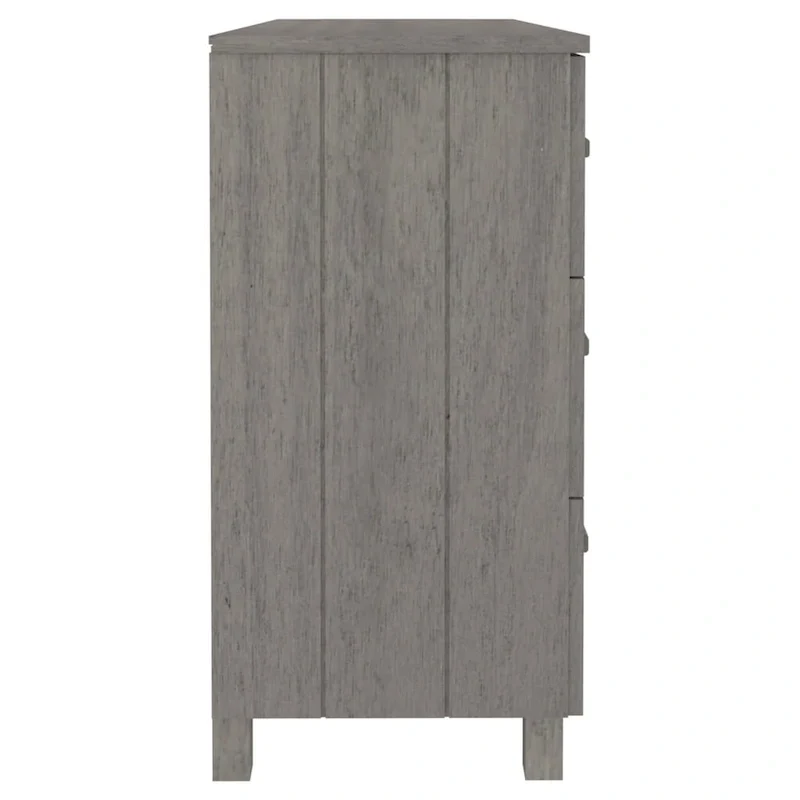 Sideboard Buffet Console Cabinet with Storage Solid Wood Pine - 44.5x15.7x31.5