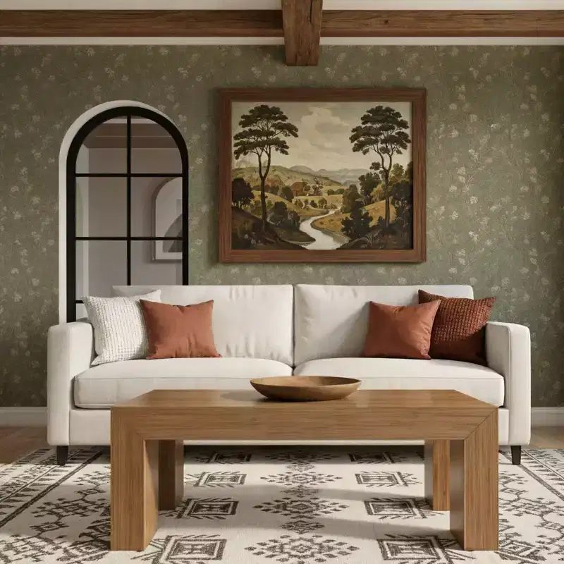 Modern Rectangular Coffee Table (48in x 24in / 1220mm x 610mm)