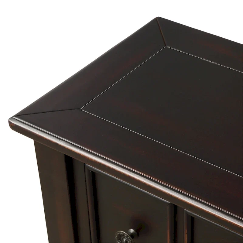 Harper & Bright Designs Rustic 4-drawers Long Entryway Console Table