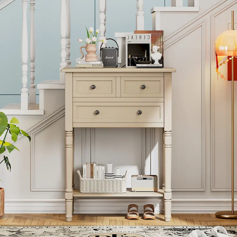 Narrow Console Table Slim Sofa Table