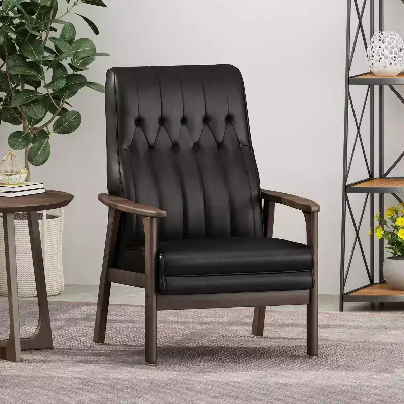 Hoye Mid Century Modern Accent Chair - Christopher Knight Home