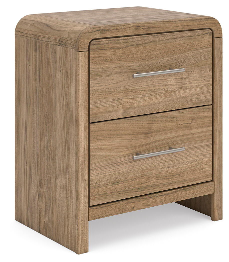 Two Nightstand S d Natural Brown additional Dimensions interior (2): 0 Product Features Made with engineered
