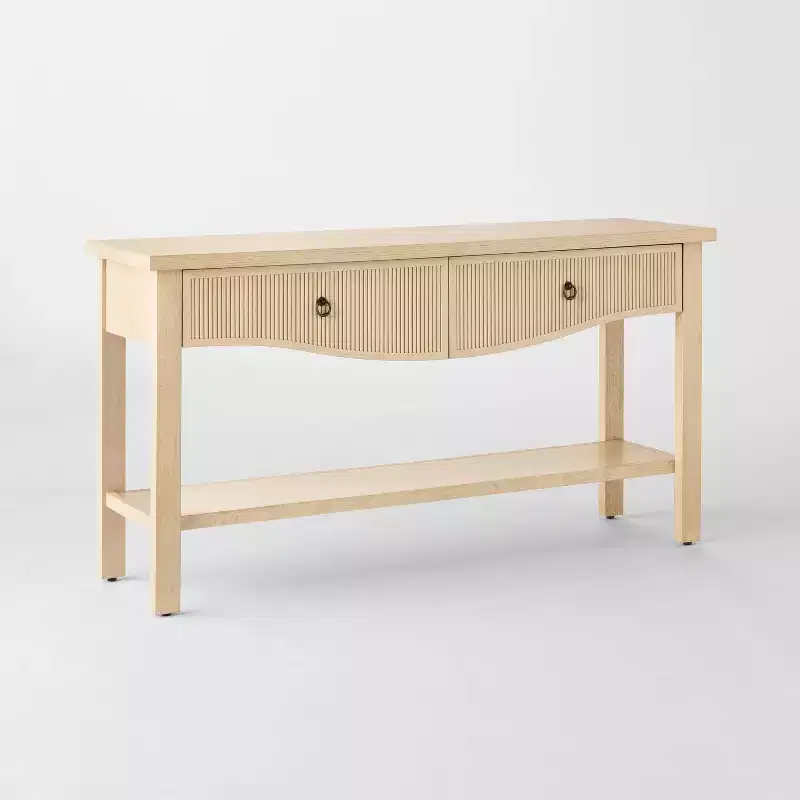 Elder 60 Console Table Natural - Threshold™ designed with Studio McGee (Assembly Required)
