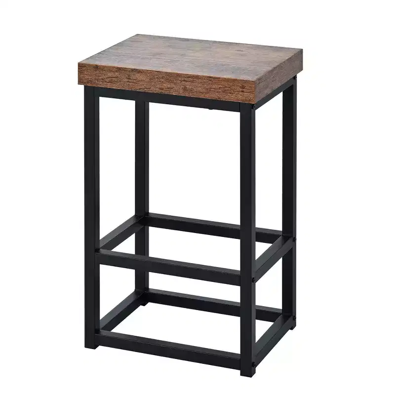 Farmhouse Kitchen Island with Drop Leaf, Drawers, Power Outlet and 2 Seats