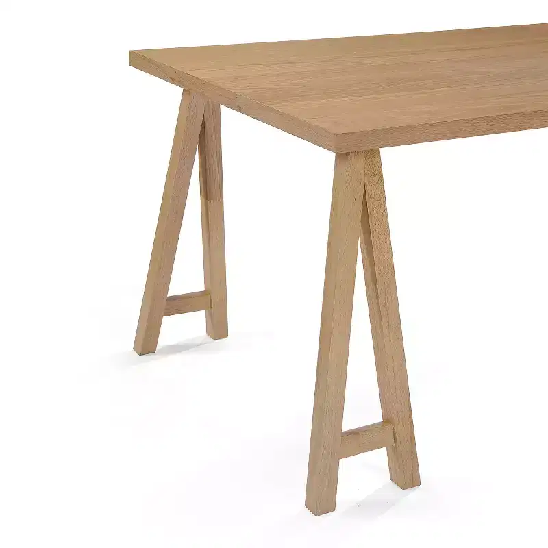 GDFStudio Alexis Mid Century Modern 7 Piece Fabric and Upholstered Rubberwood Dining Set