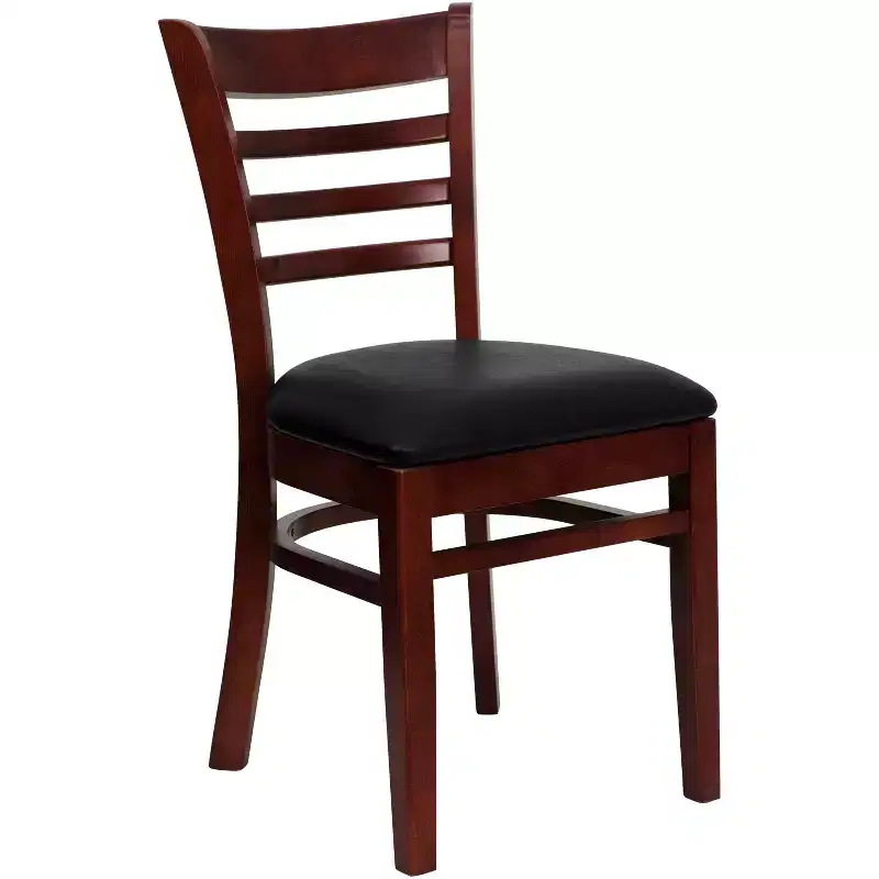 Flash Furniture Ladder Back Wooden Restaurant Chair