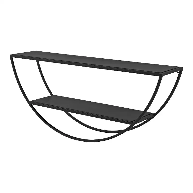26 x 11 Half Circle Wall Shelf