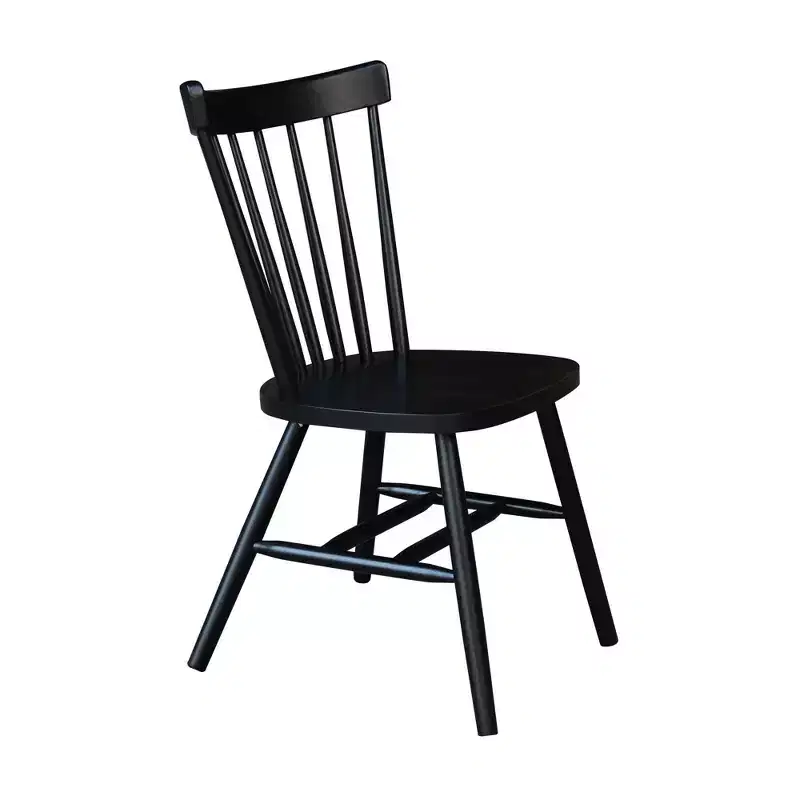 International Concepts Copenhagen Armless Chair with Plain Legs