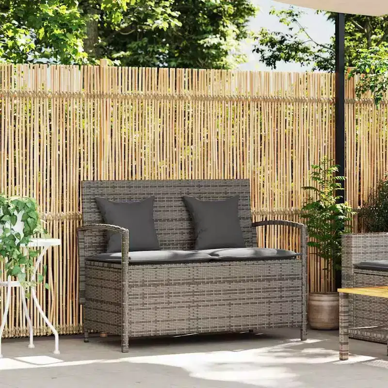 VidaXL Outdoor Garden Bench with Color Options and Comfort Design