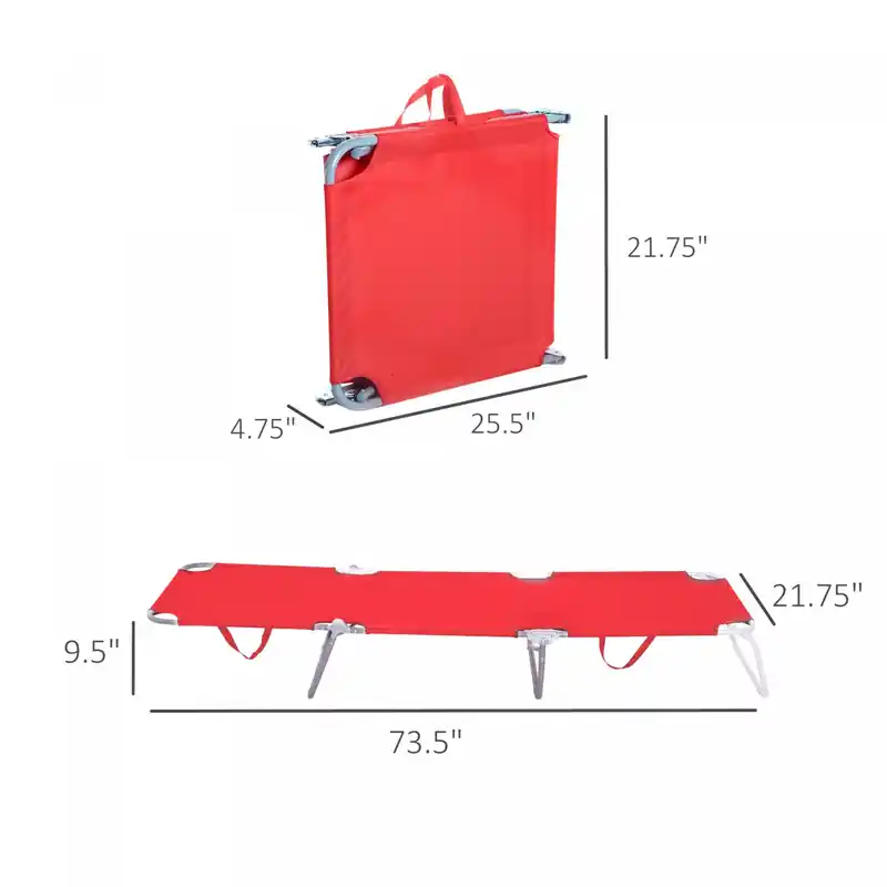 Folding Outdoor Lounge Chair