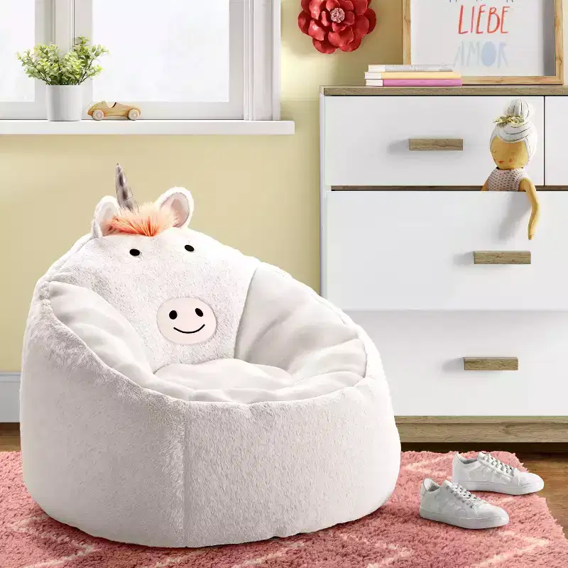 Unicorn Kids' Bean Bag Chair - Pillowfort™