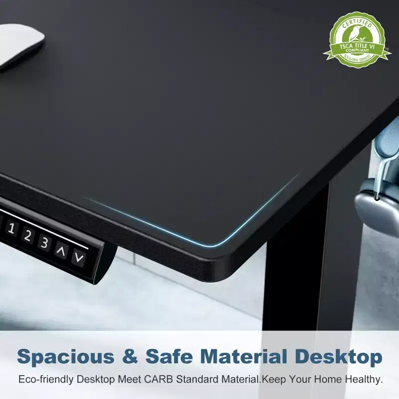 Sweetcrispy 55 Wide Height Adjustable Standing Desk