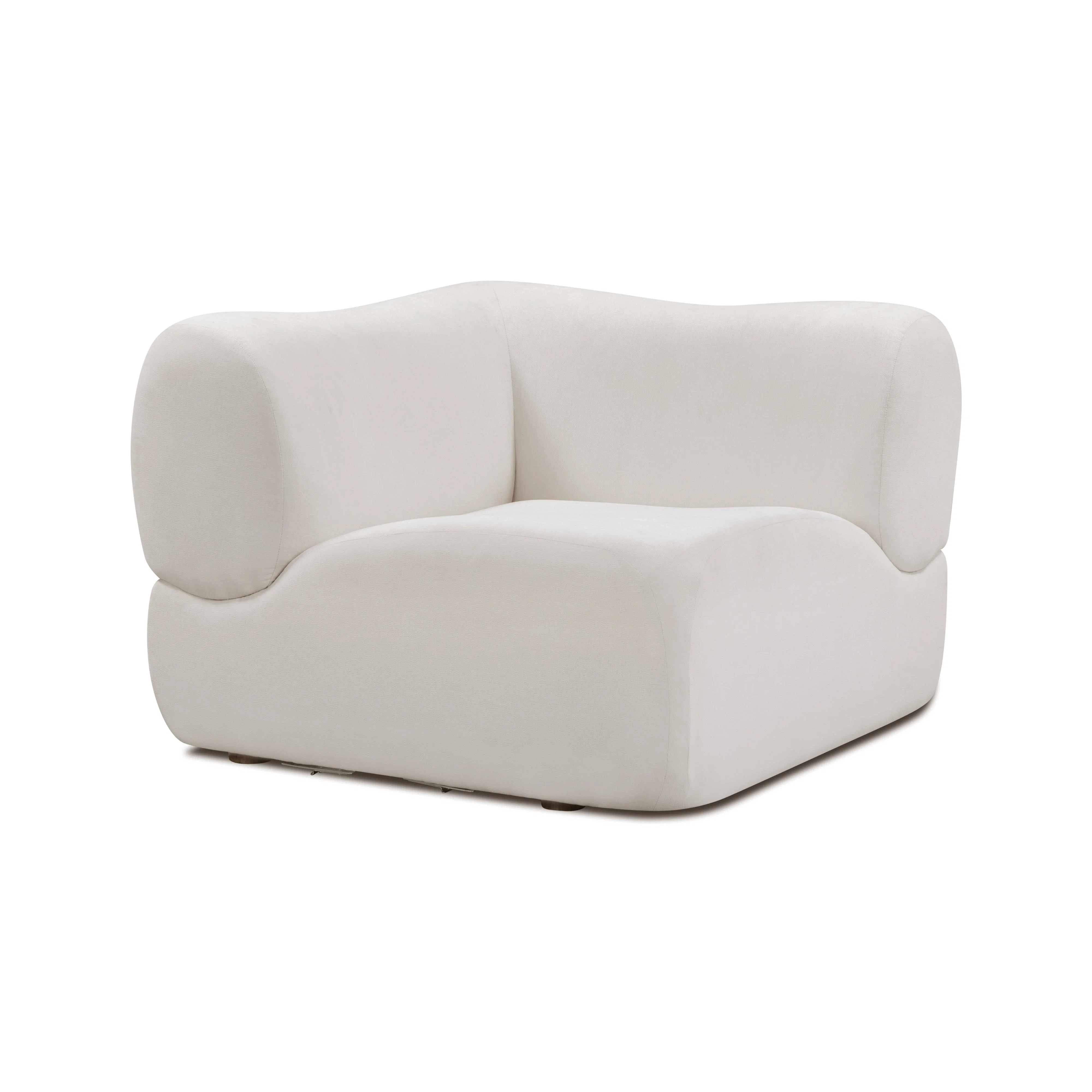 Contract-Grade Fabric Corner Wedge
