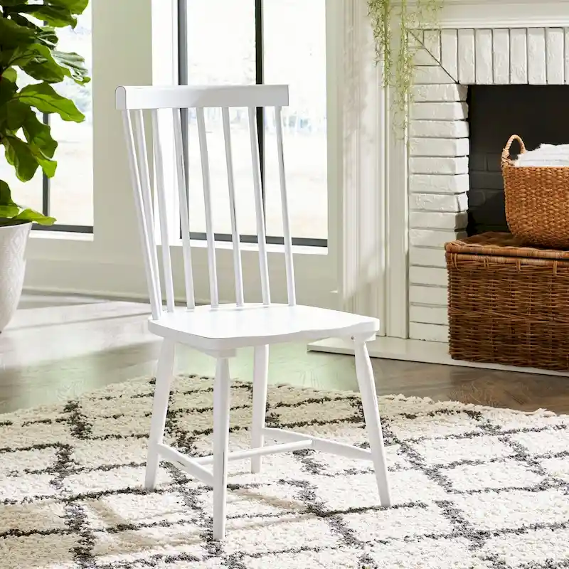 Capeside Cottage Spindle Back Side Chair (Set of 2)