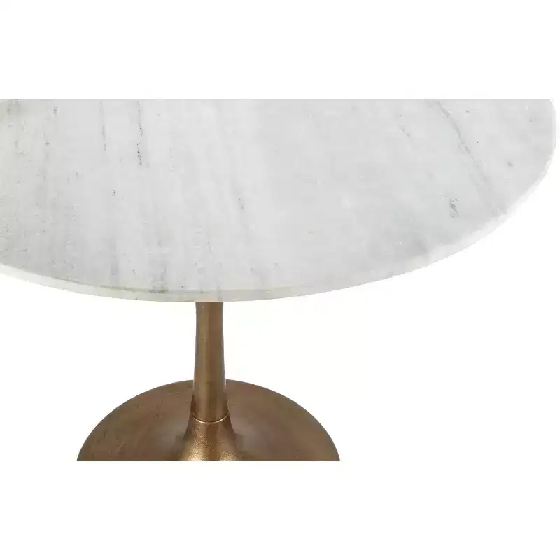 Dining Table White/Gold - ZM Home