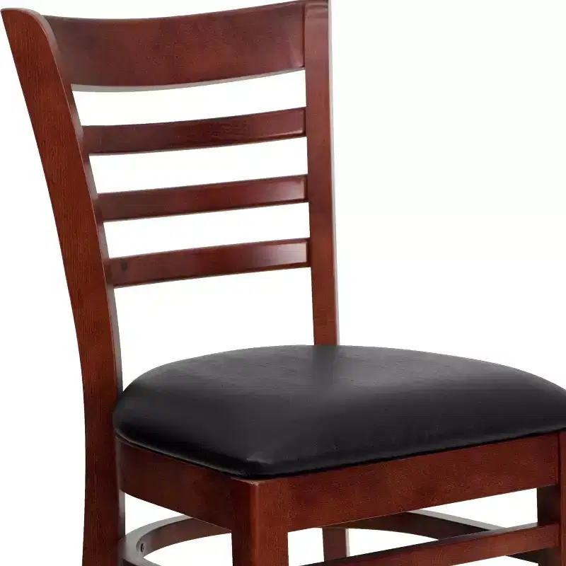 Flash Furniture Ladder Back Wooden Restaurant Chair