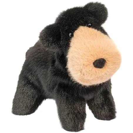 Black Bear Muzzle Soft Plush Stuffed Animal Cuddle Toy