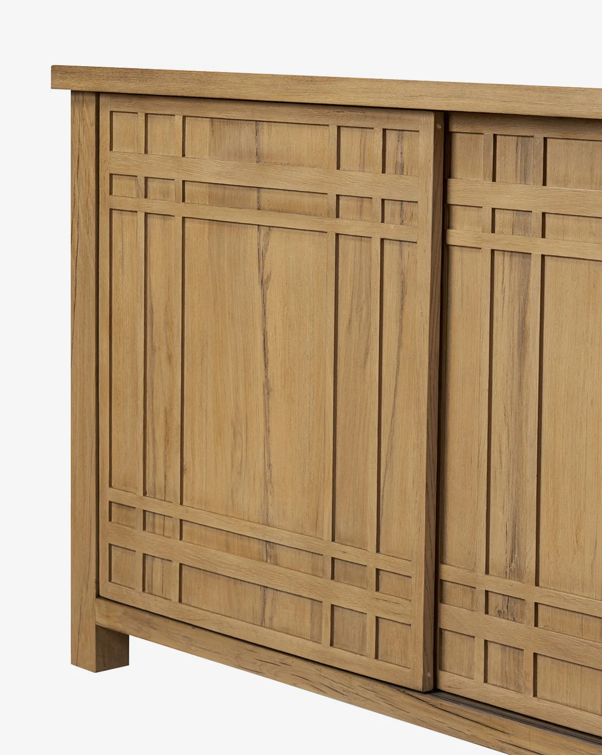 Modern Oak Sideboard with Warm Tones & Storage for Living Room