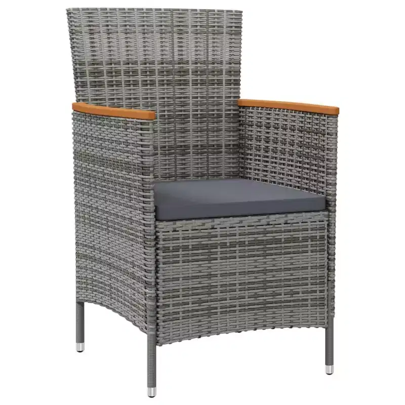 vidaXL Garden Chair Set of 2