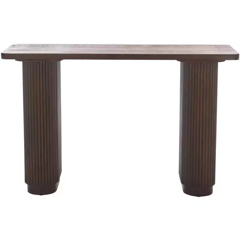 Console Table - - Brown